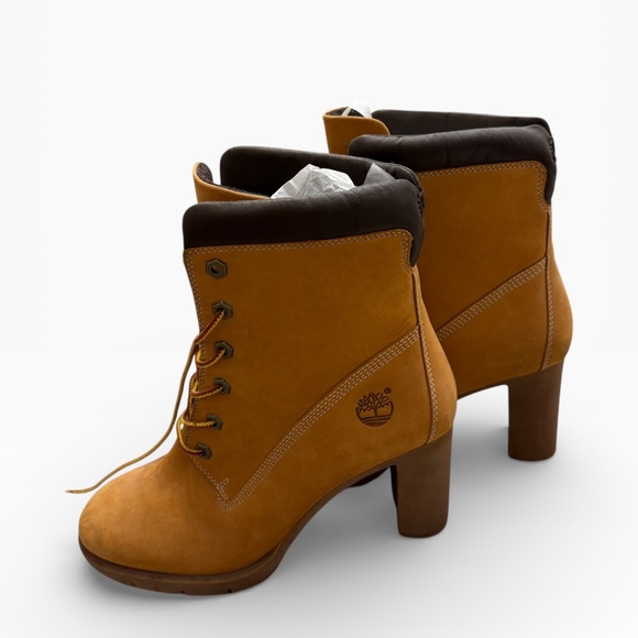 Timberland allington tan nubuck heel boots 8.5 - Picture 2 of 16
